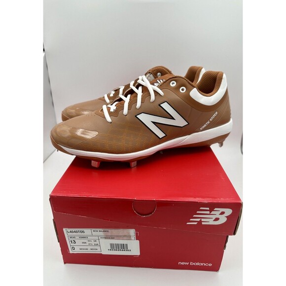 NEW New Balance 4040 mens brown metal baseball cleats shoes US 13 EUR 47.5 main image 8